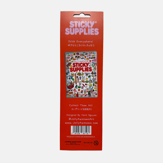 Jolly Awesome - Bearly Getting By Sticker Sheet