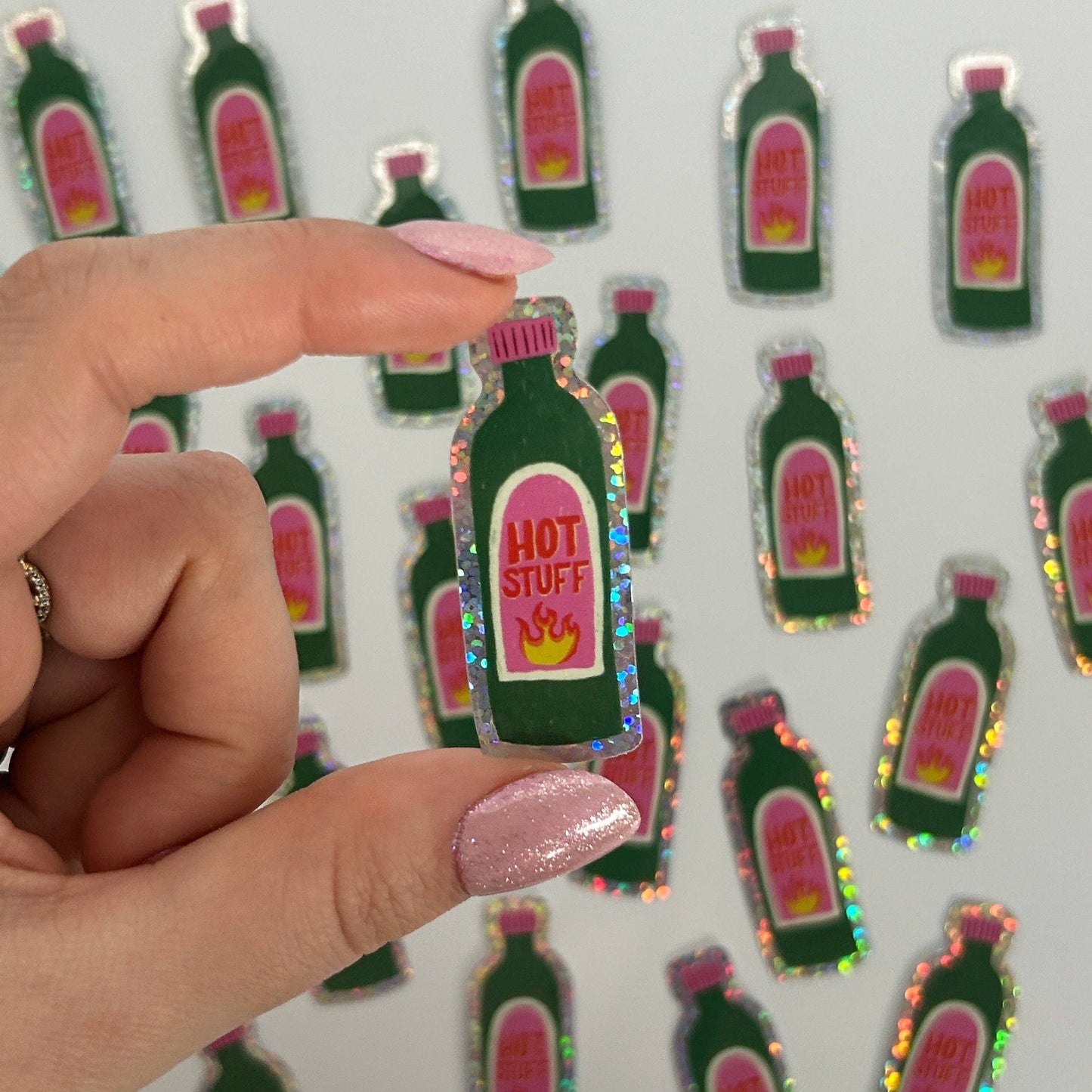 NanyCraftShop - Hot Stuff Sticker