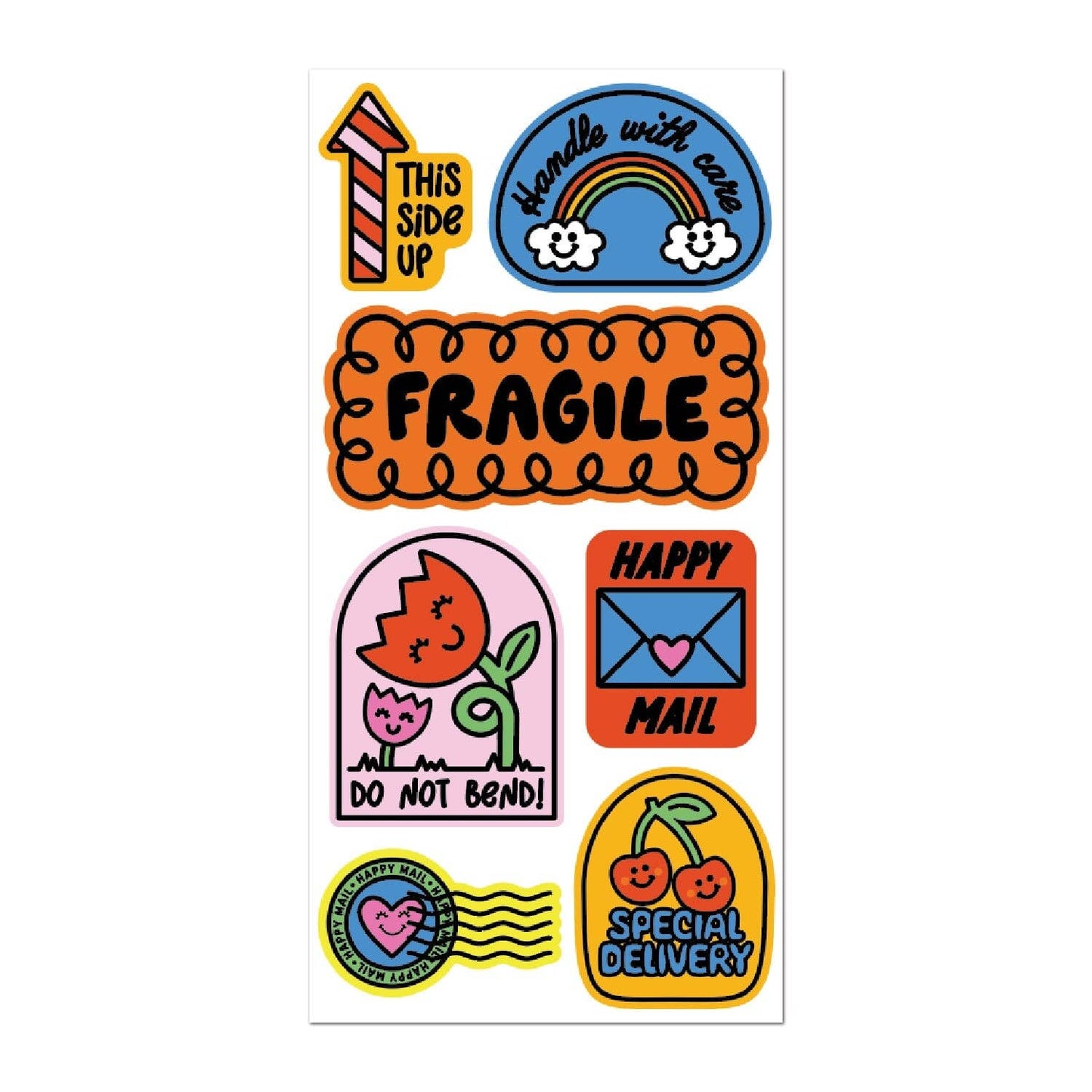 COMING SOON: Pipsticks - Tear-off Stickers - Handle With Care Sticker