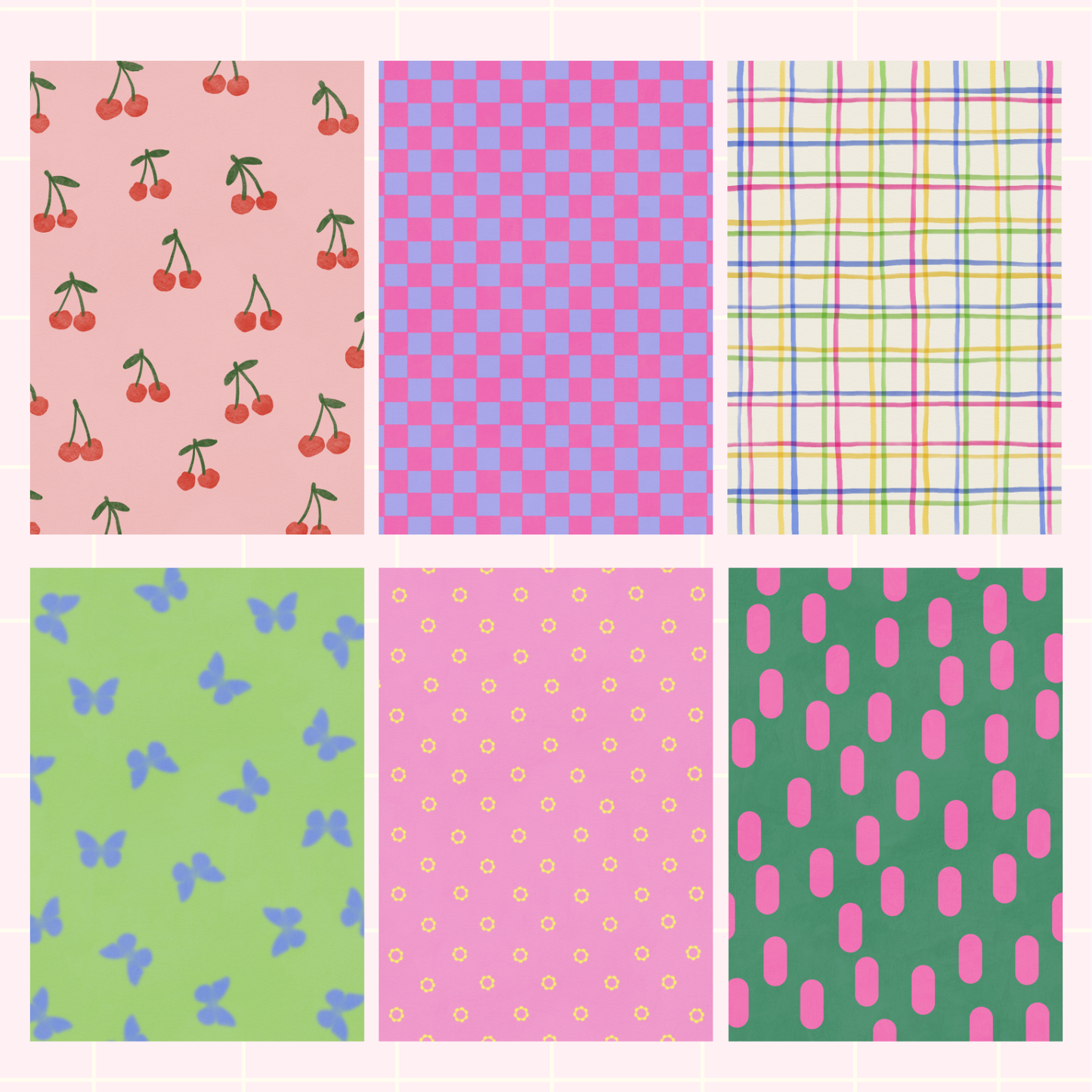 Funky Patterns Scrapbook Paper Pack