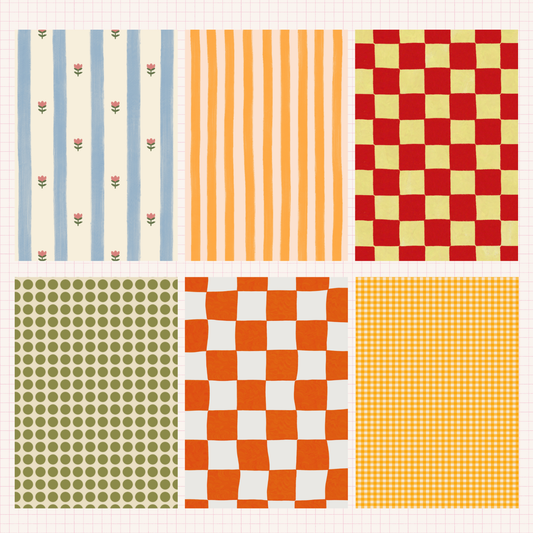 Fun Whimsy Spring Scrapbook Paper Pack