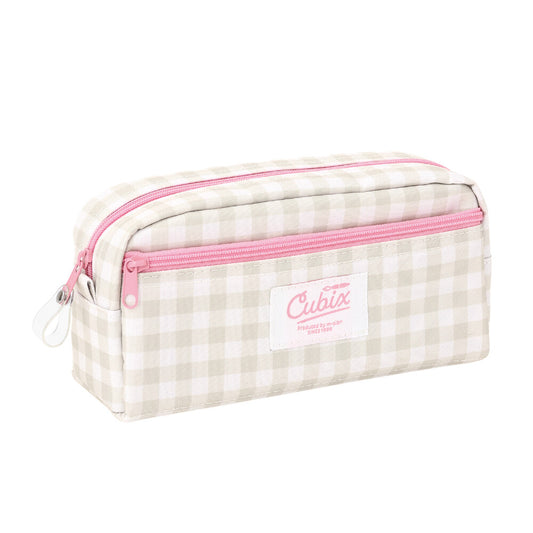 M-PLAN Checkered Pencil Case