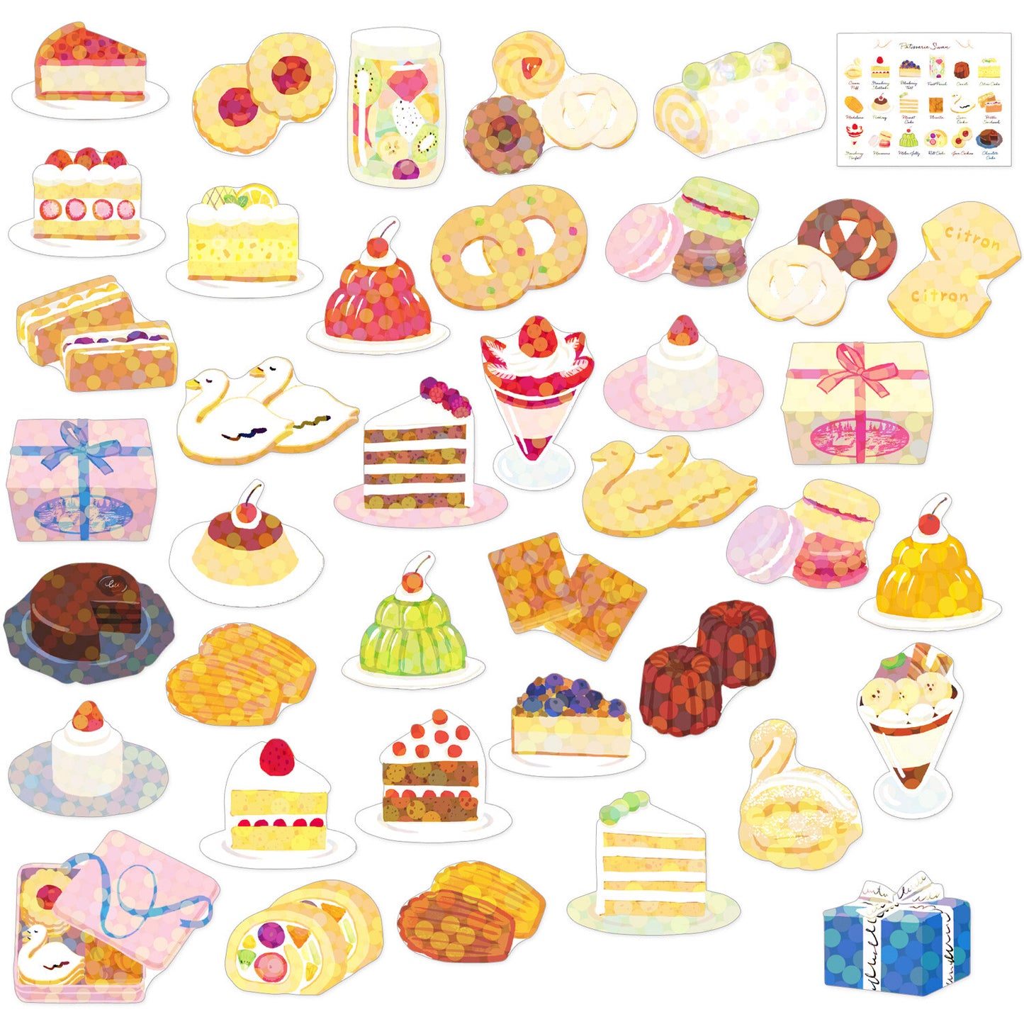 Haco Stickers - Sweets Sticker Box