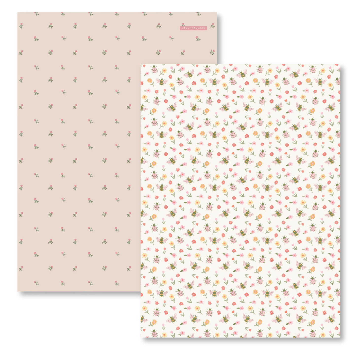 Letters to Apollo - Sweet Nectar Scrapbook Paper
