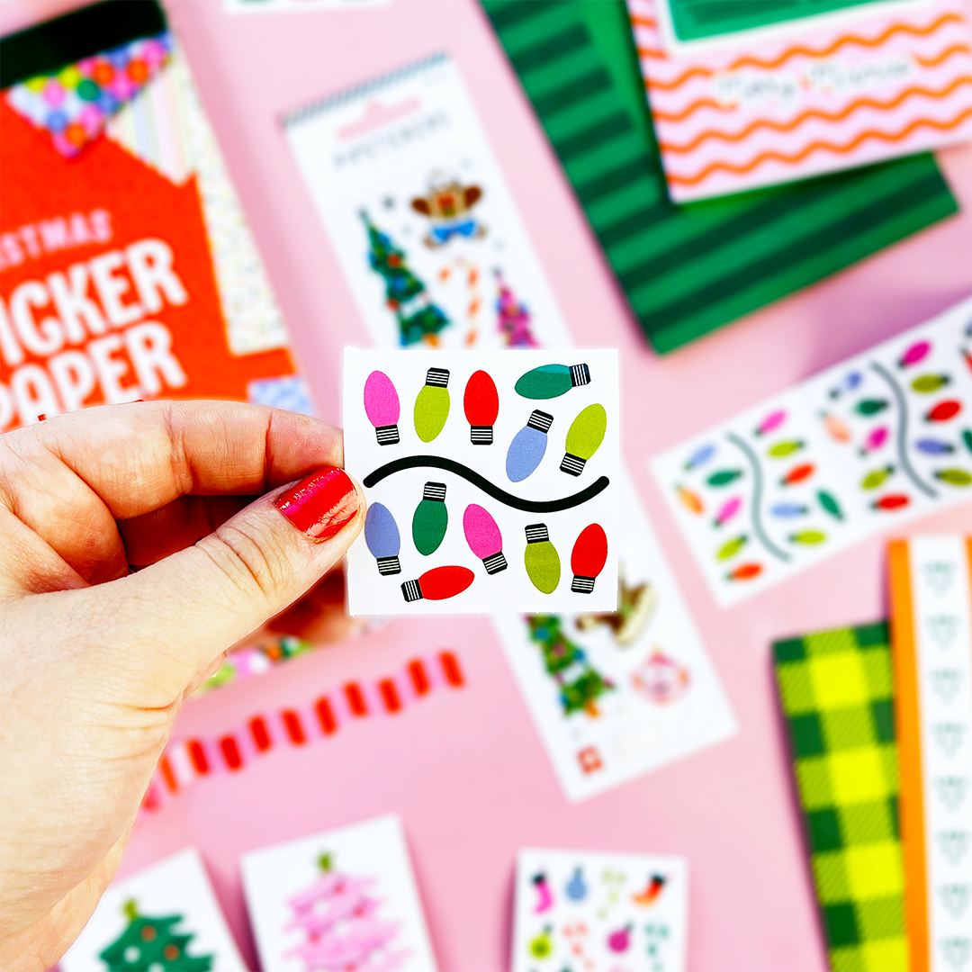 Coming Soon: Pipsticks - Tear-off Stickers - Festive Flickers