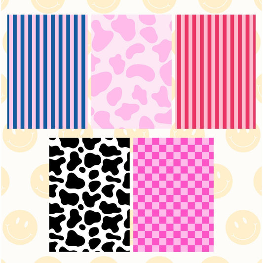 Colorful Scrapbook Paper Pack