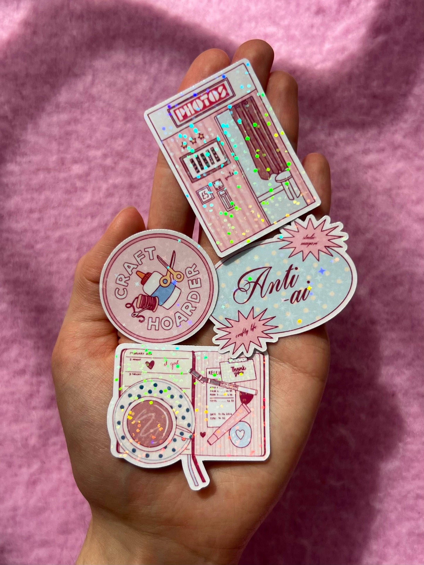 COMING SOON: Studio Magari - Holographic Journal Sticker