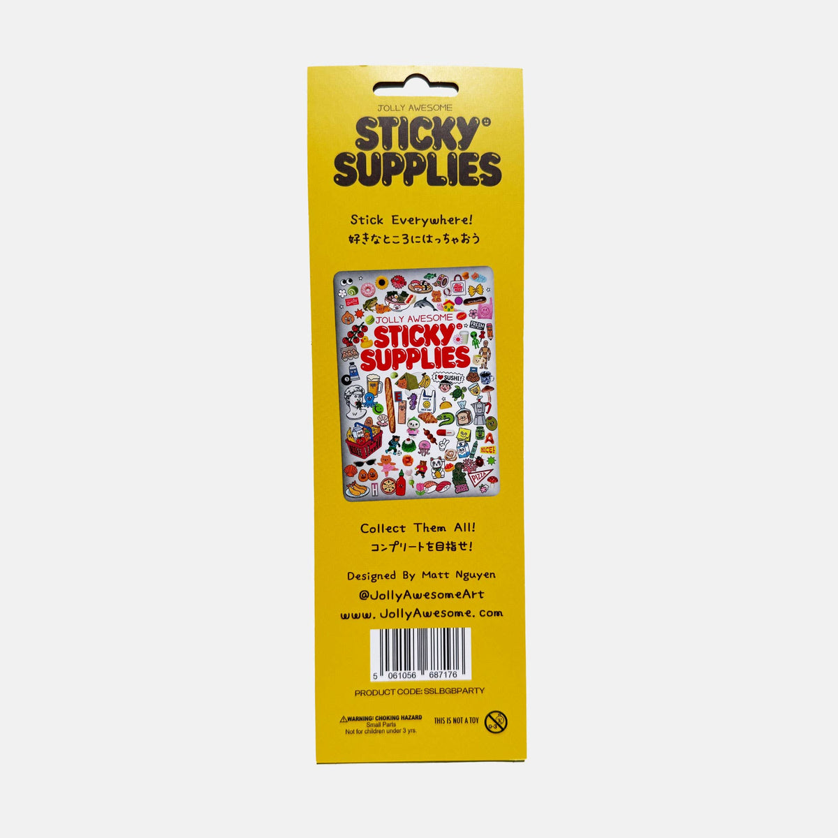 Coming Soon: Jolly Awesome - Bearly Getting By Party Sticker Sheet