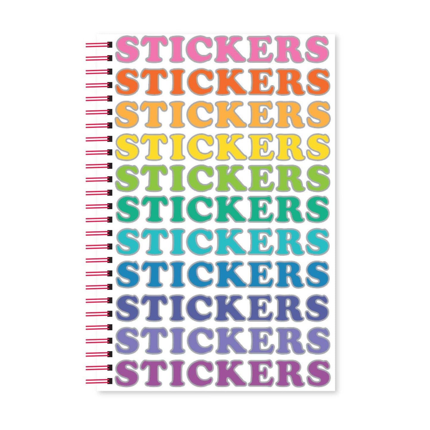 Pipsticks Colorful Reusable Sticker Book