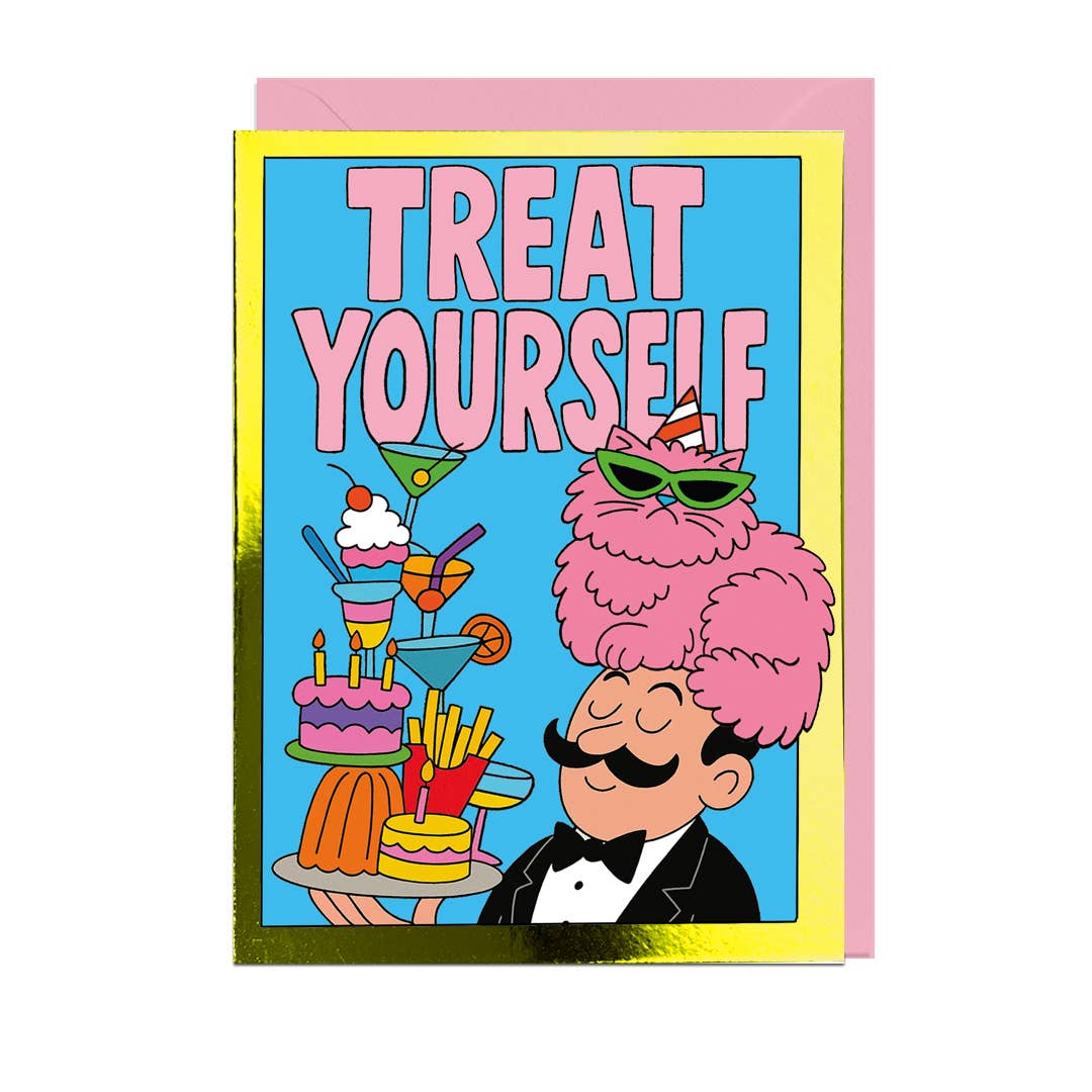 COMING SOON: Jolly Awesome - Treat Yourself Foil Card