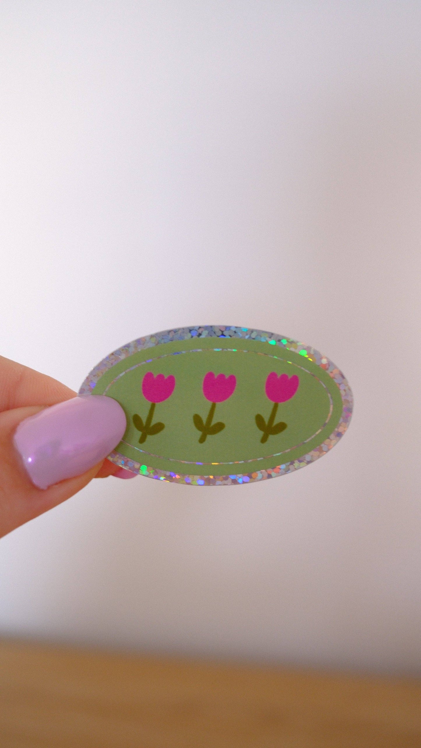 COMING SOON: Nany Craft Shop Sticker - Trio of Tulips