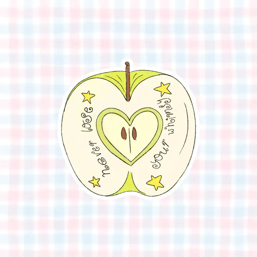 COMING SOON: Shyla's Journal - Never Lose Your Whimsy" Apple Vinyl Sticker