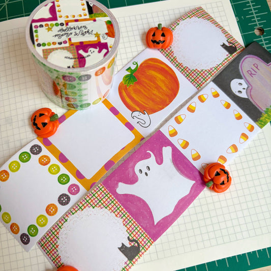 Veronica Porlier Illustrations - Halloween Memo Washi Tape