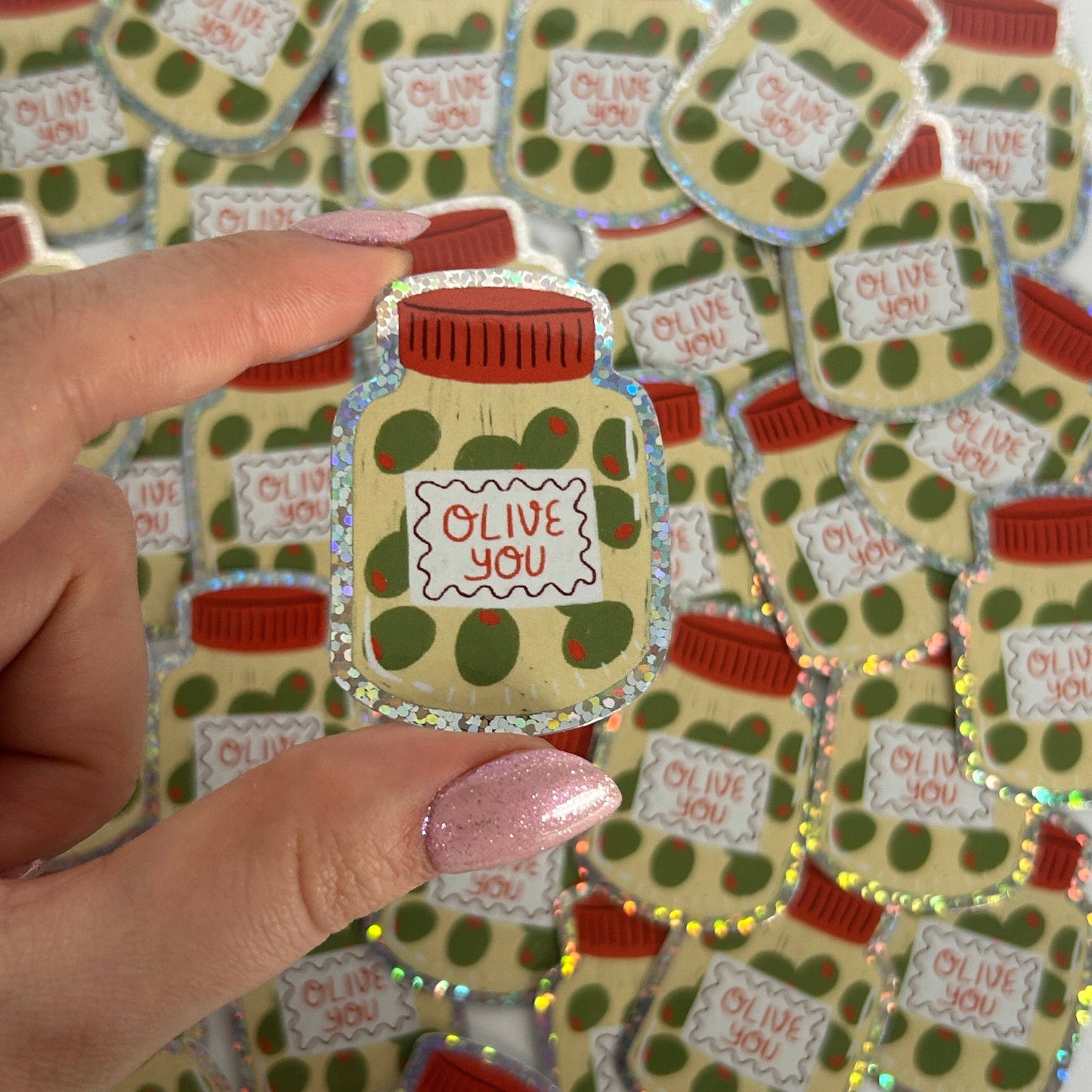 NanyCraftShop - Olive You Sticker