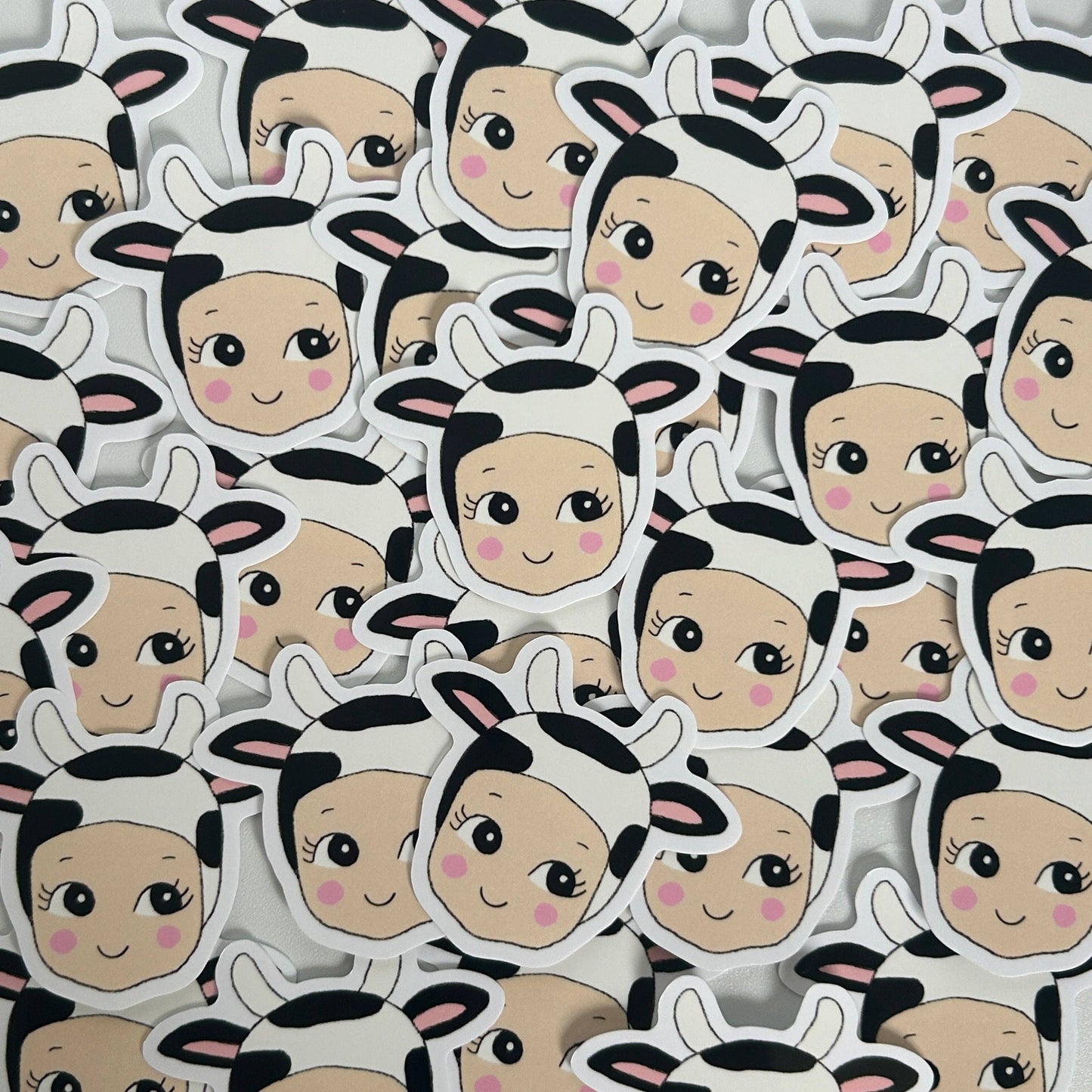 NanyCraftShop Baby Cow Sticker