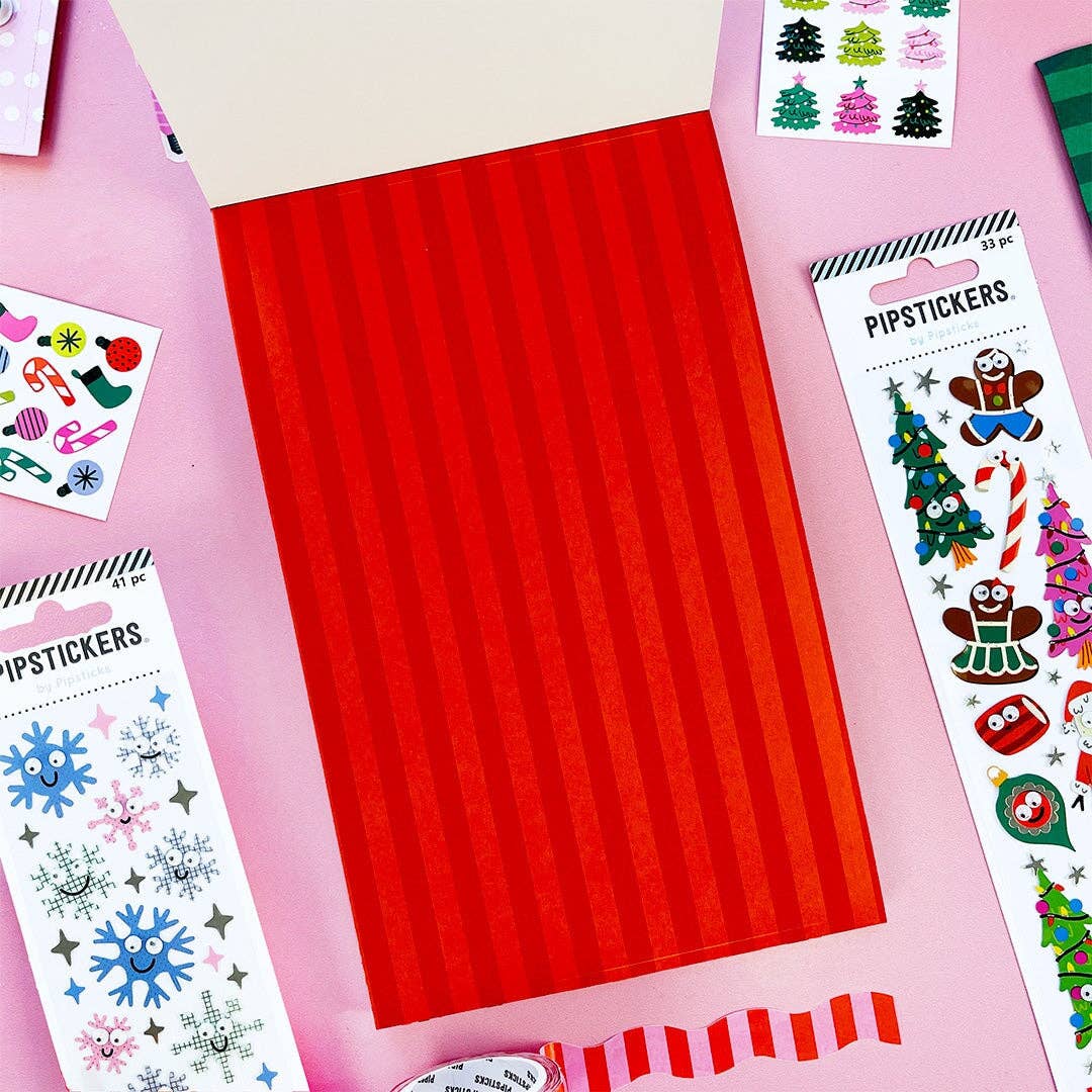 Coming Soon: Pipsticks - Charming Christmas Sticker Paper Scrap Pad