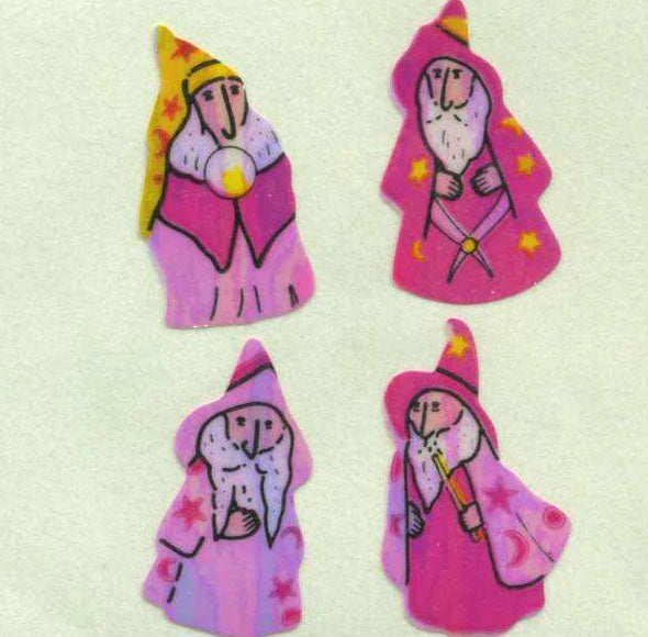 Stickermagic - Pearlie Stickers - Wizards