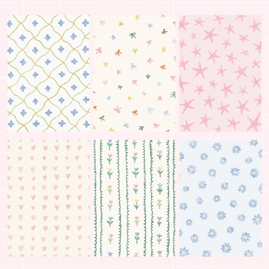 Whimsy Spring Scrapbook Paper Pack
