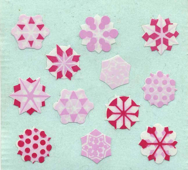 Stickermagic - Tear-off Stickers - Snowflakes