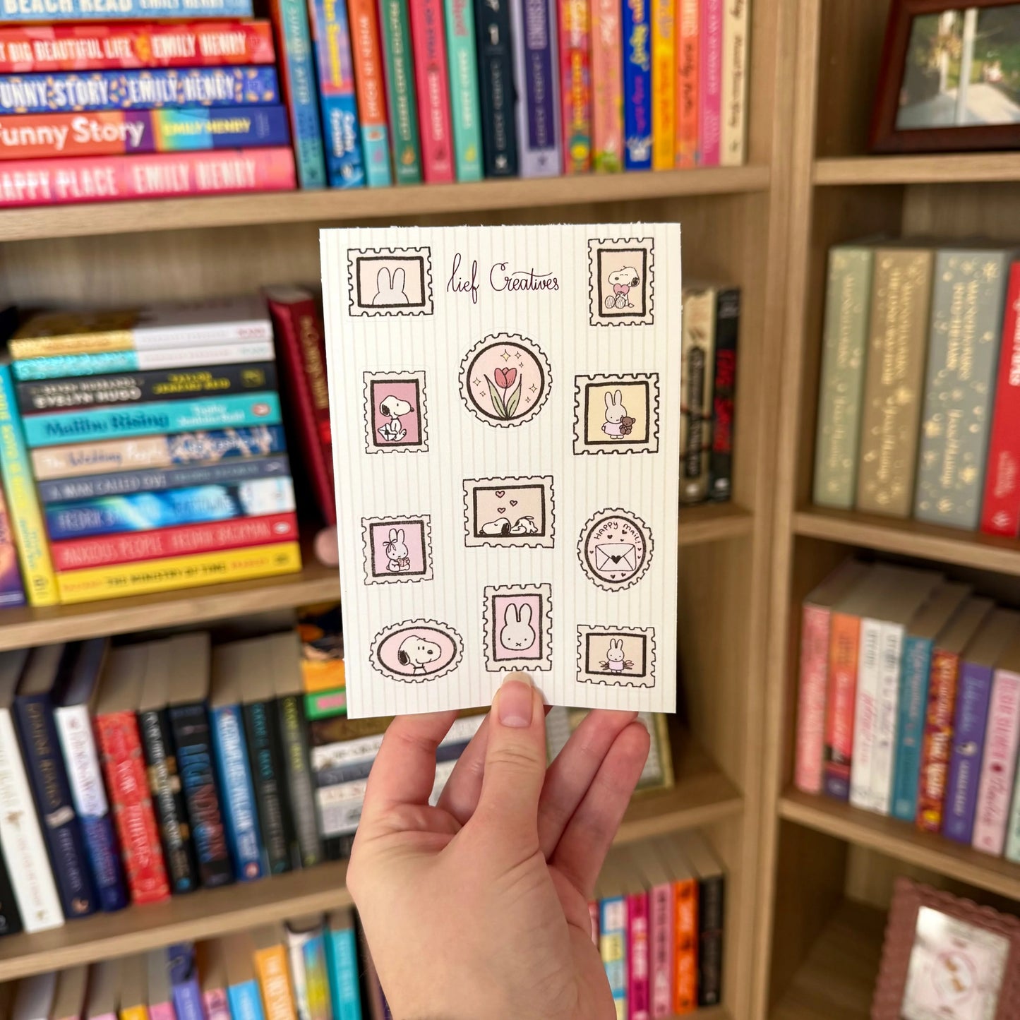 Coming Soon: Lief Creatives Bunny and Dog Stamps A6 Sticker Sheet