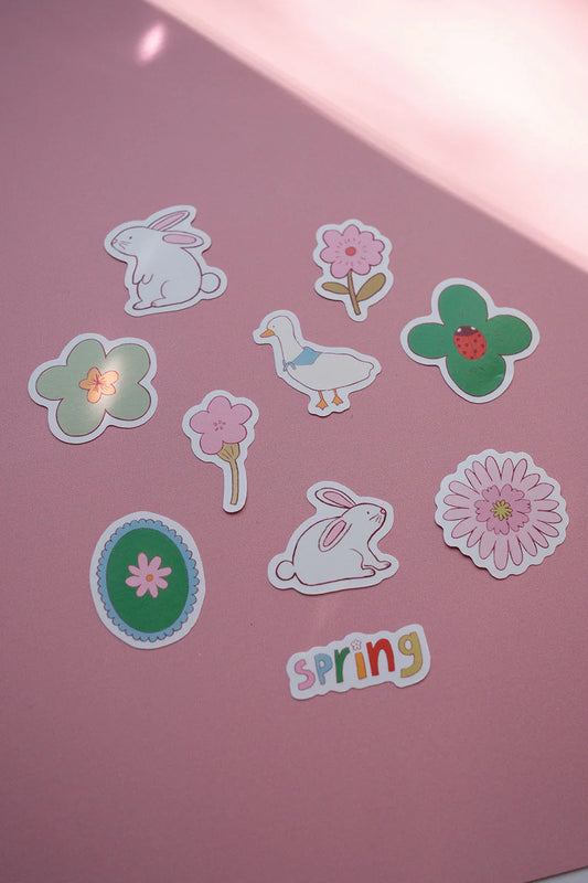 Nany Craft Shop - Pack of 10: Mini Washi Stickers