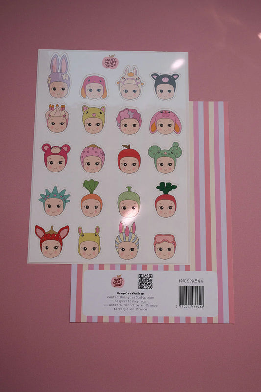 Nany Craft Shop - Baby A5 Sticker Sheet