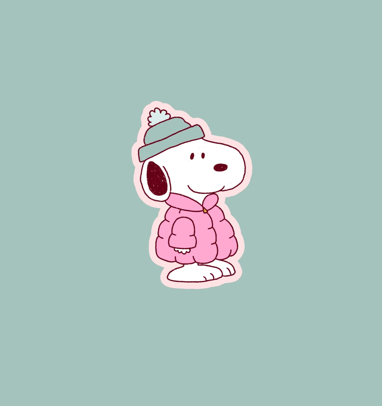 Studio Magari - Holographic Winter Puppy Sticker