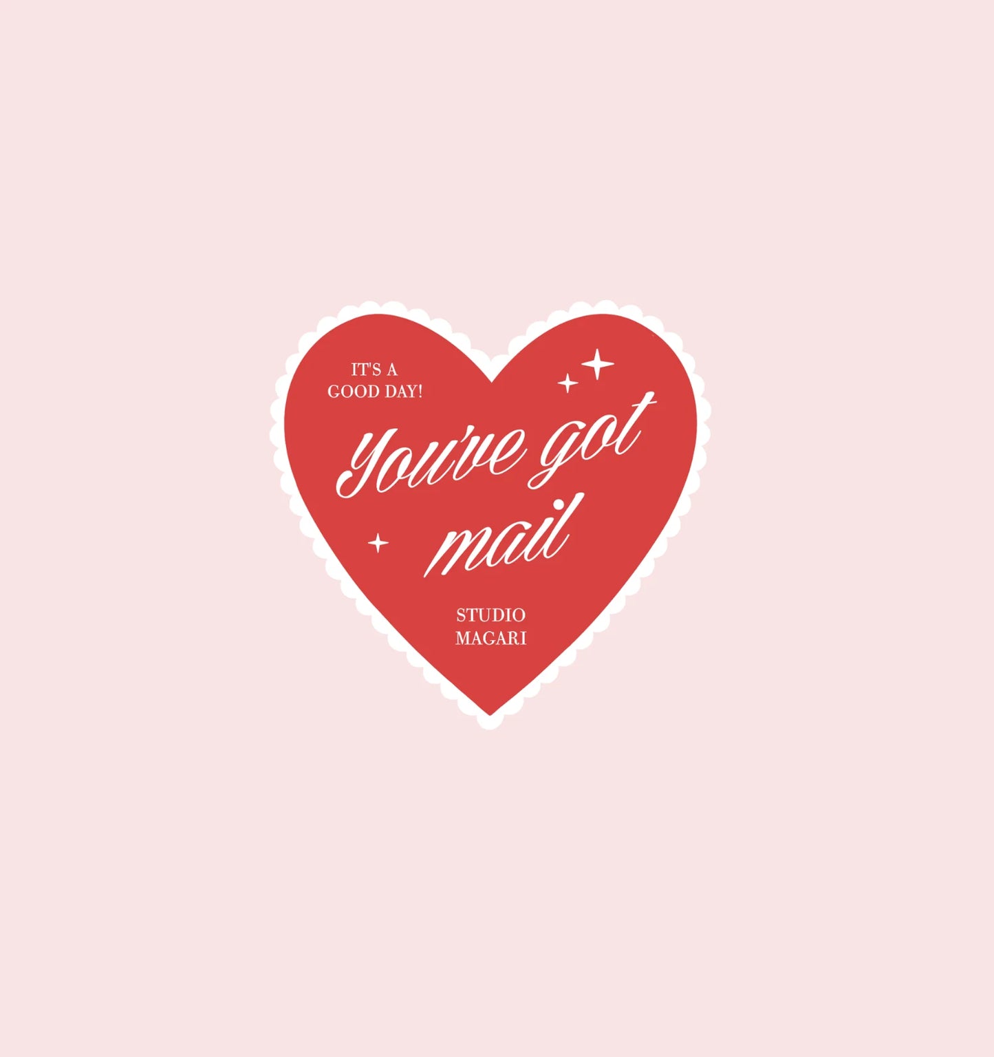 Studio Magari - Holographic You've Got Mail Sticker