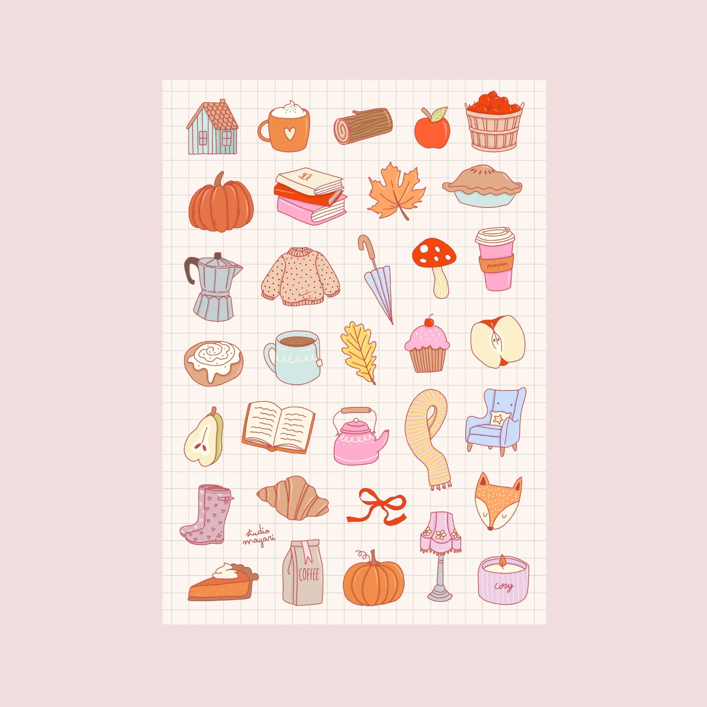 Studio Magari - Autumn Sticker Sheet
