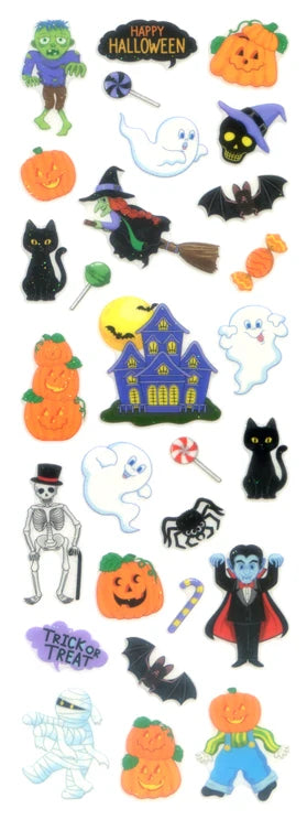 Sticker Fun Sparklies Halloween Ghost