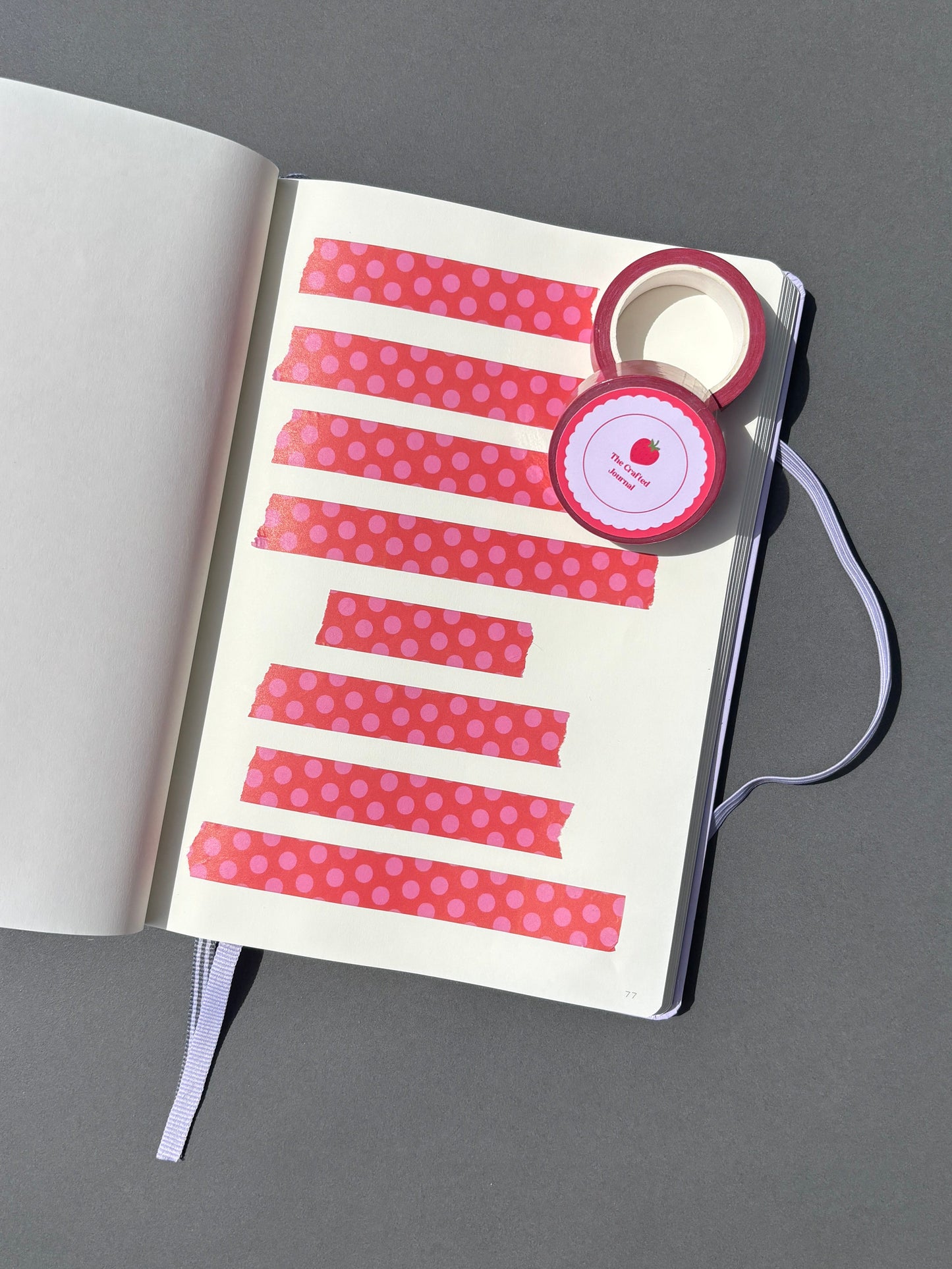 Pink and Red Polka Dot Washi Tape