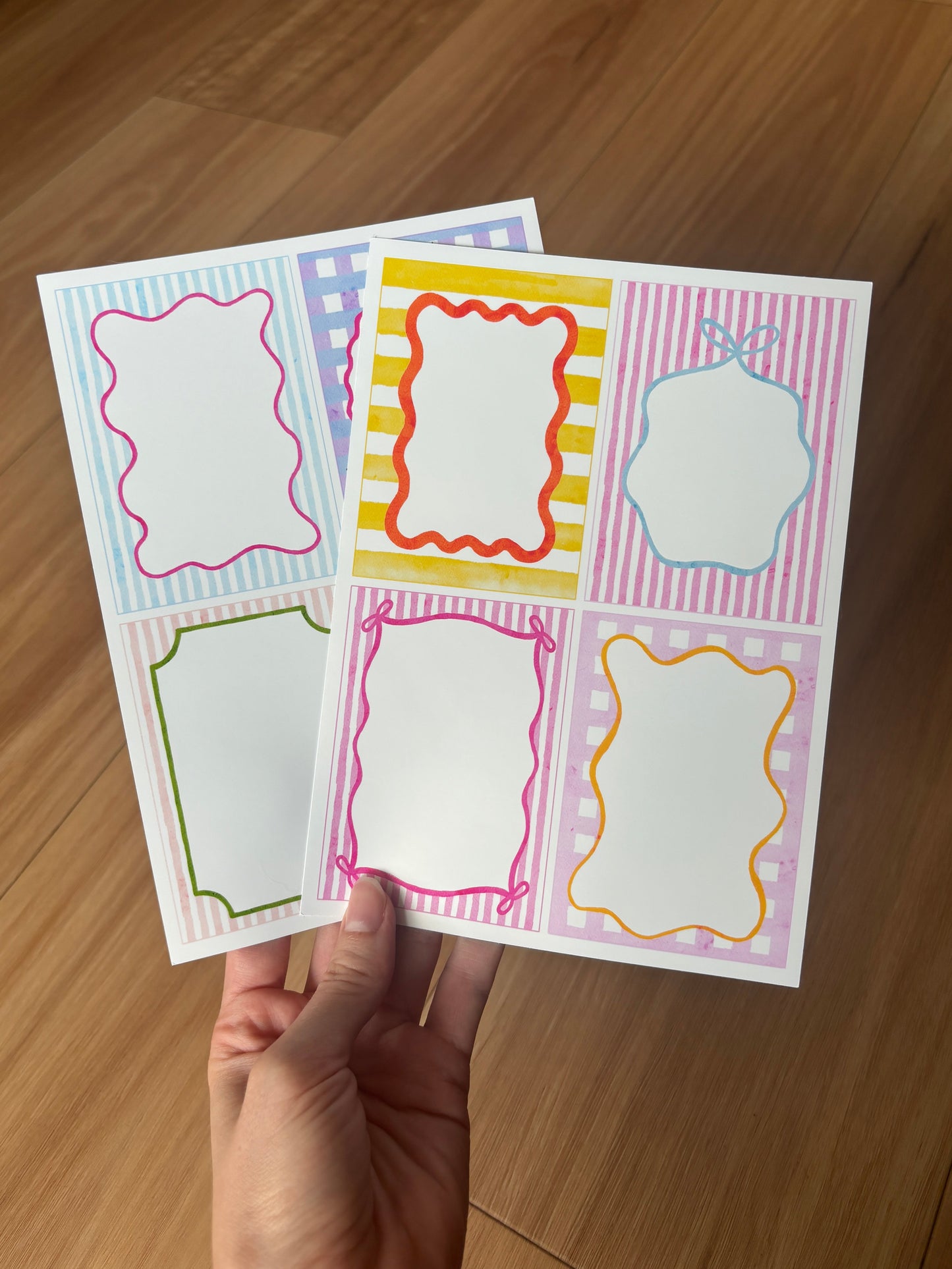 Frame Sticker Sheet Set