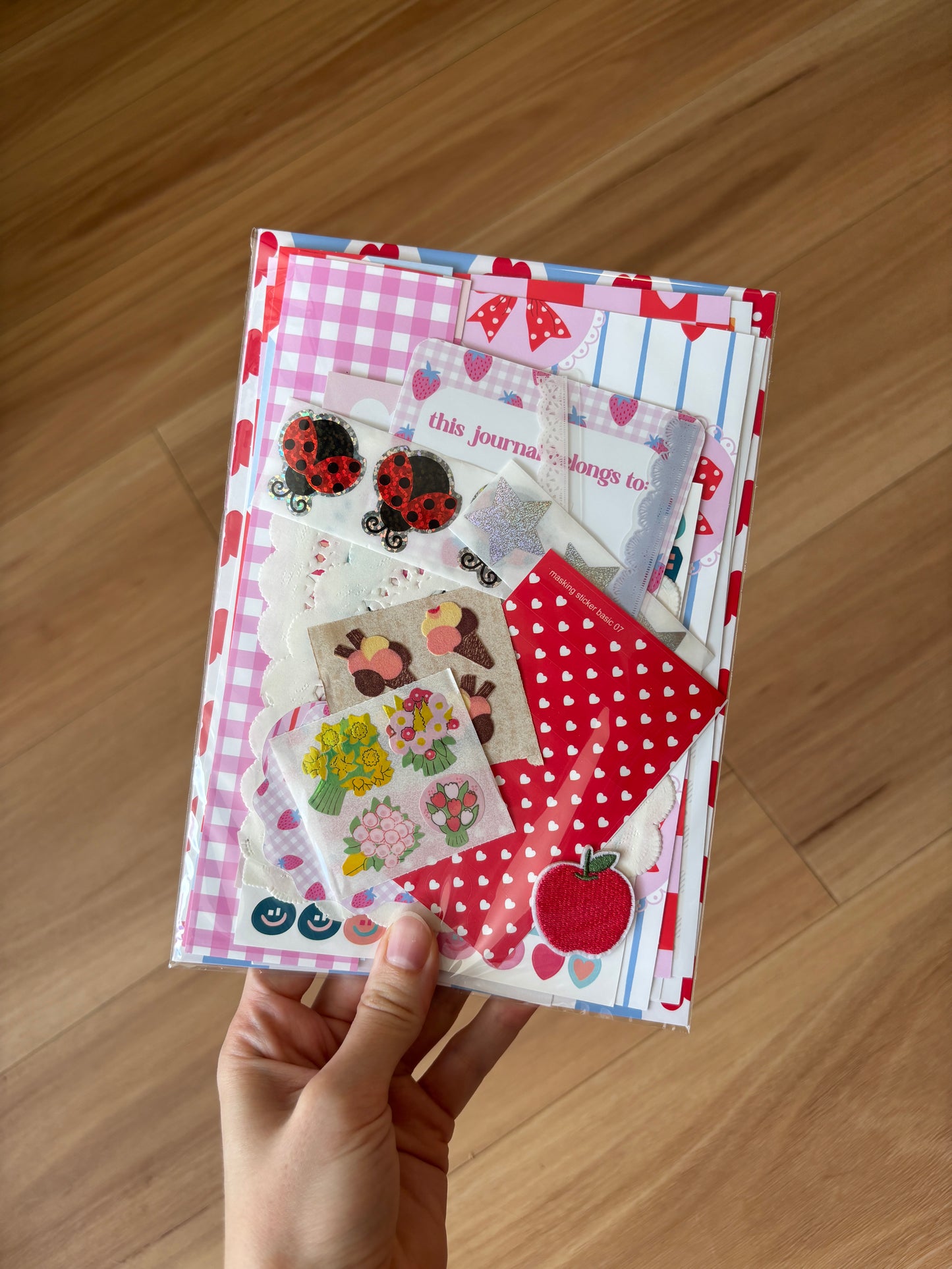 Custom Large Junk Journal Starter Kit: Scrapbook Starter Pack