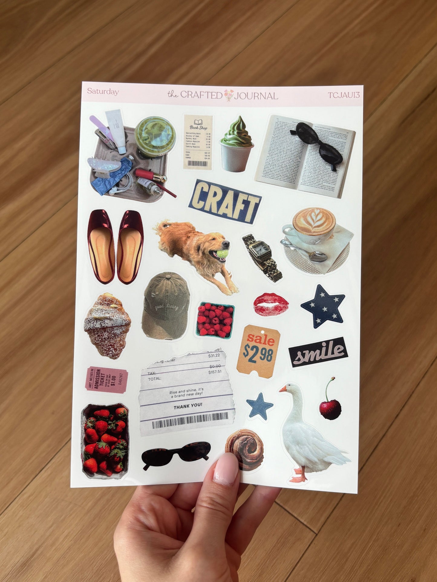 Saturday Morning Market Sticker Sheet