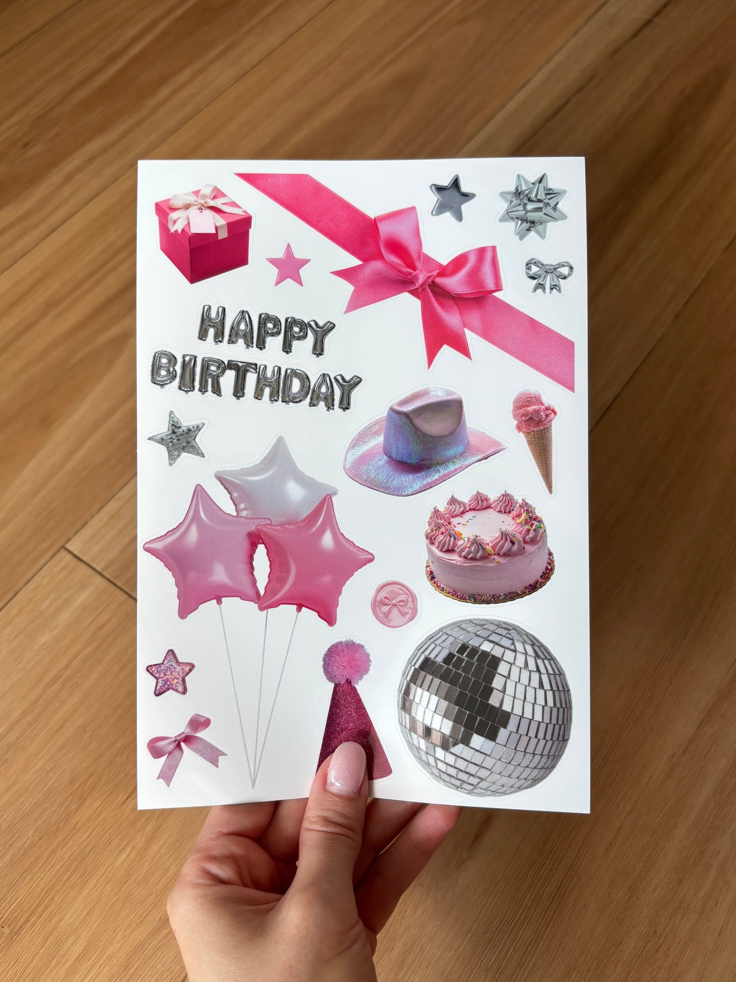 Birthday Girl Sticker Sheet