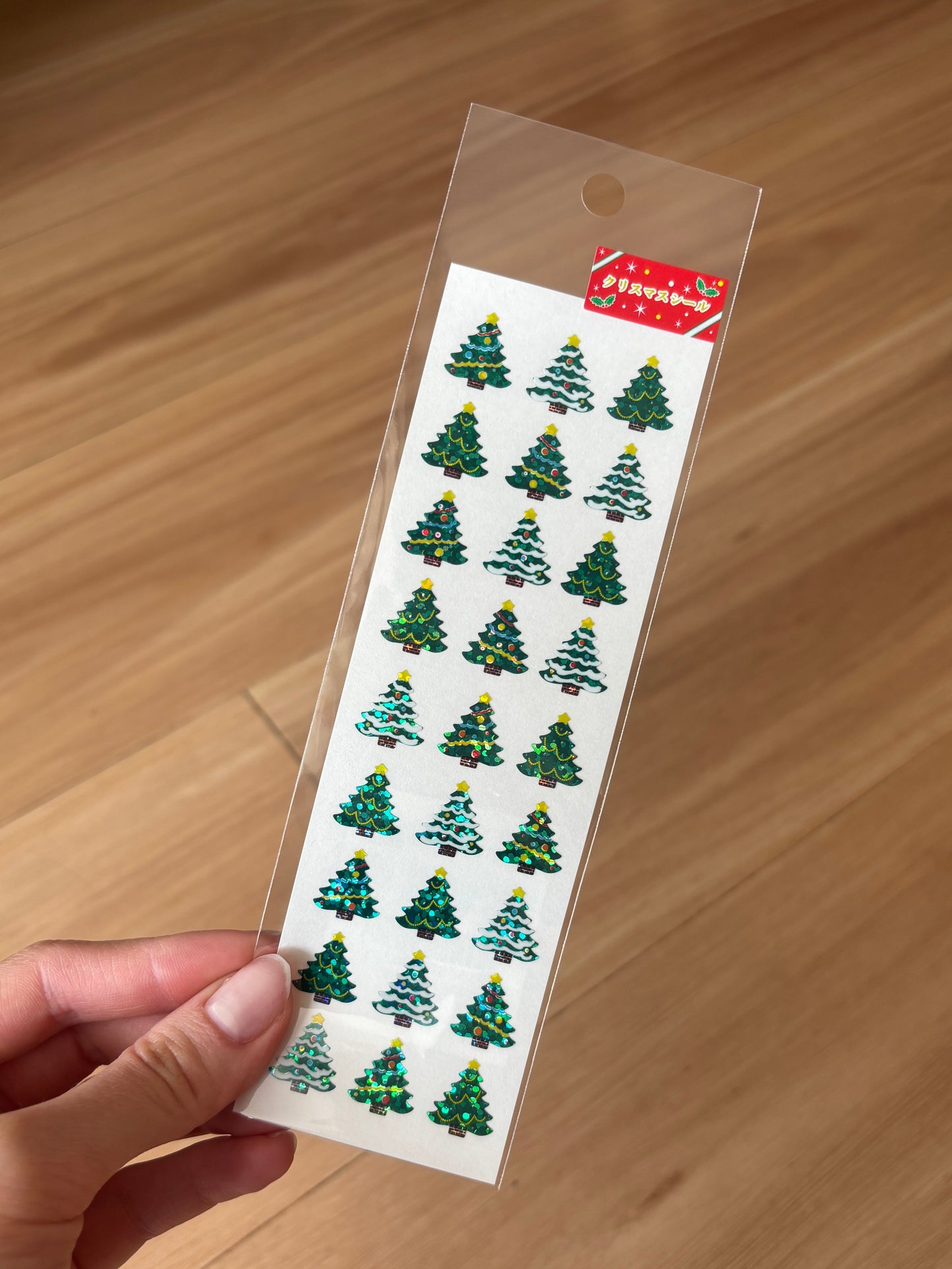 Sticker Fun Prism Christmas Tree Stickers
