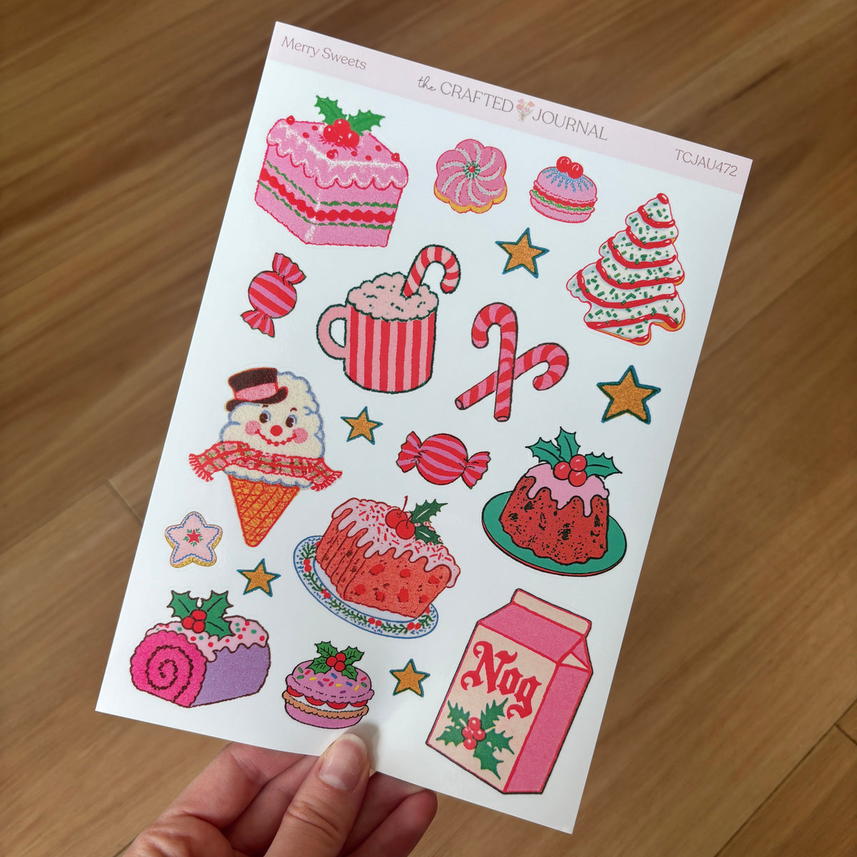 Merry Sweets Sticker Sheet