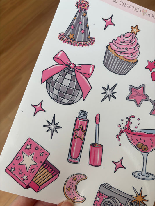 Birthday Girl Sticker Sheet