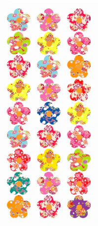 COMING SOON: Sticker Fun Washi Chiyogami Flower Stickers