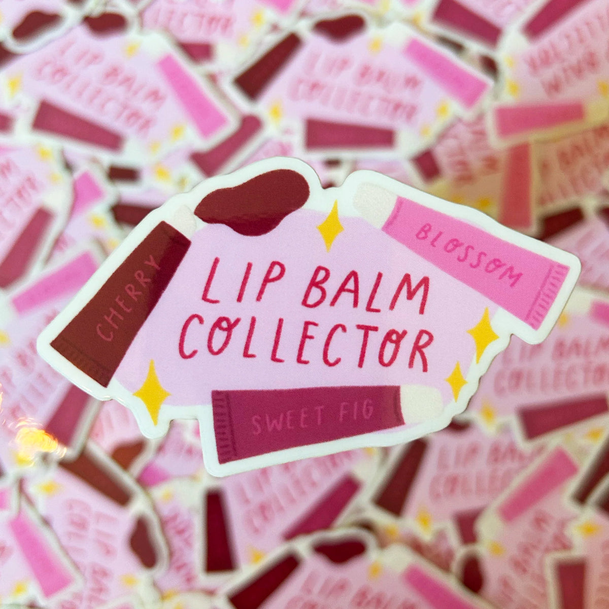 Coming Soon: Lydia Southgate - Lip Balm Collector Vinyl Sticker