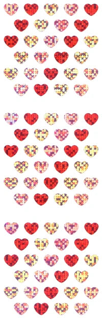 Sticker Fun Holo Heart Stickers