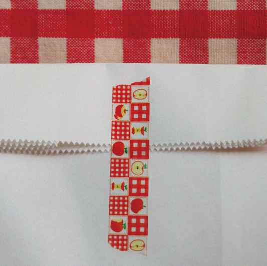 Fruit Fries Lab - Apple Picnic Washi Tape