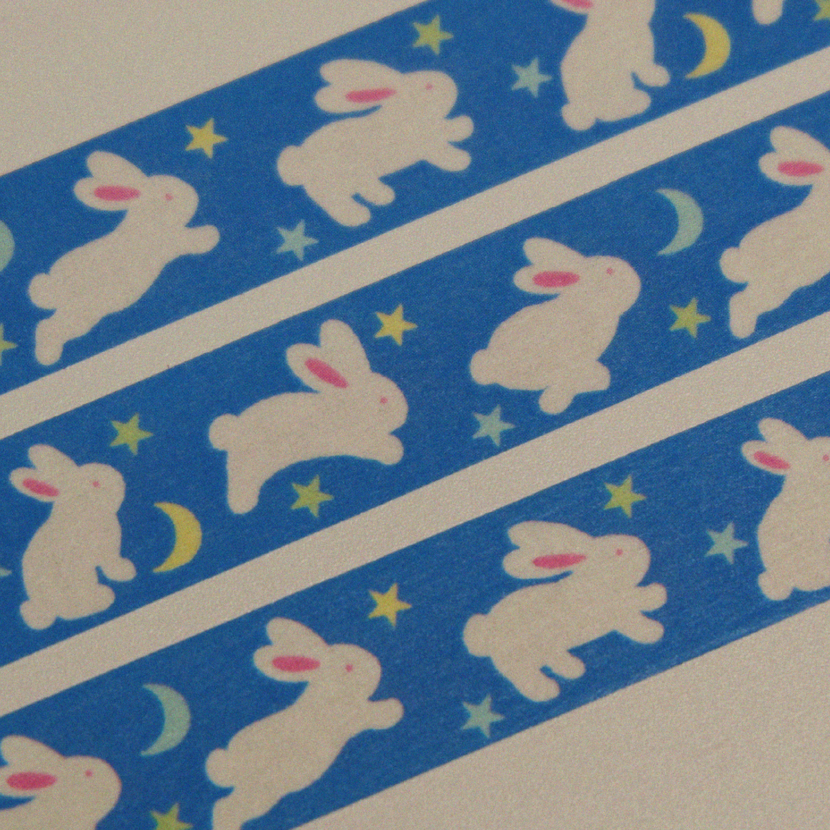 Fruit Fries Lab - Bunny in Space Washi Tape