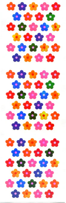 Sticker Fun Aurora Flowers