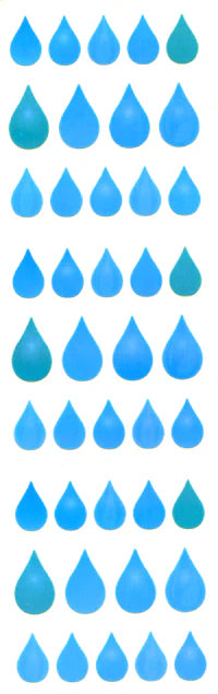 Sticker Fun Aurora Water Drops