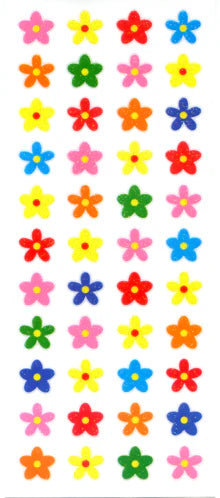 Sticker Fun Sparklies Flower Stickers