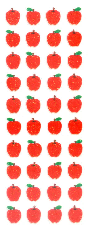 Sticker Fun Sparklies Apples