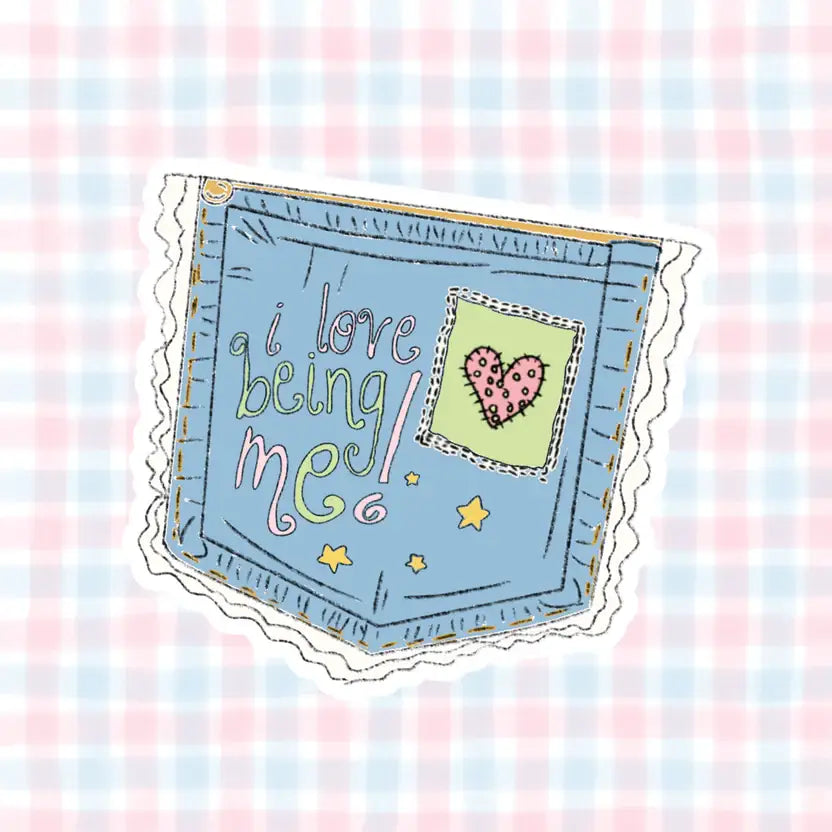 COMING SOON: Shyla's Journal - I Love Being Me!" Vinyl Sticker
