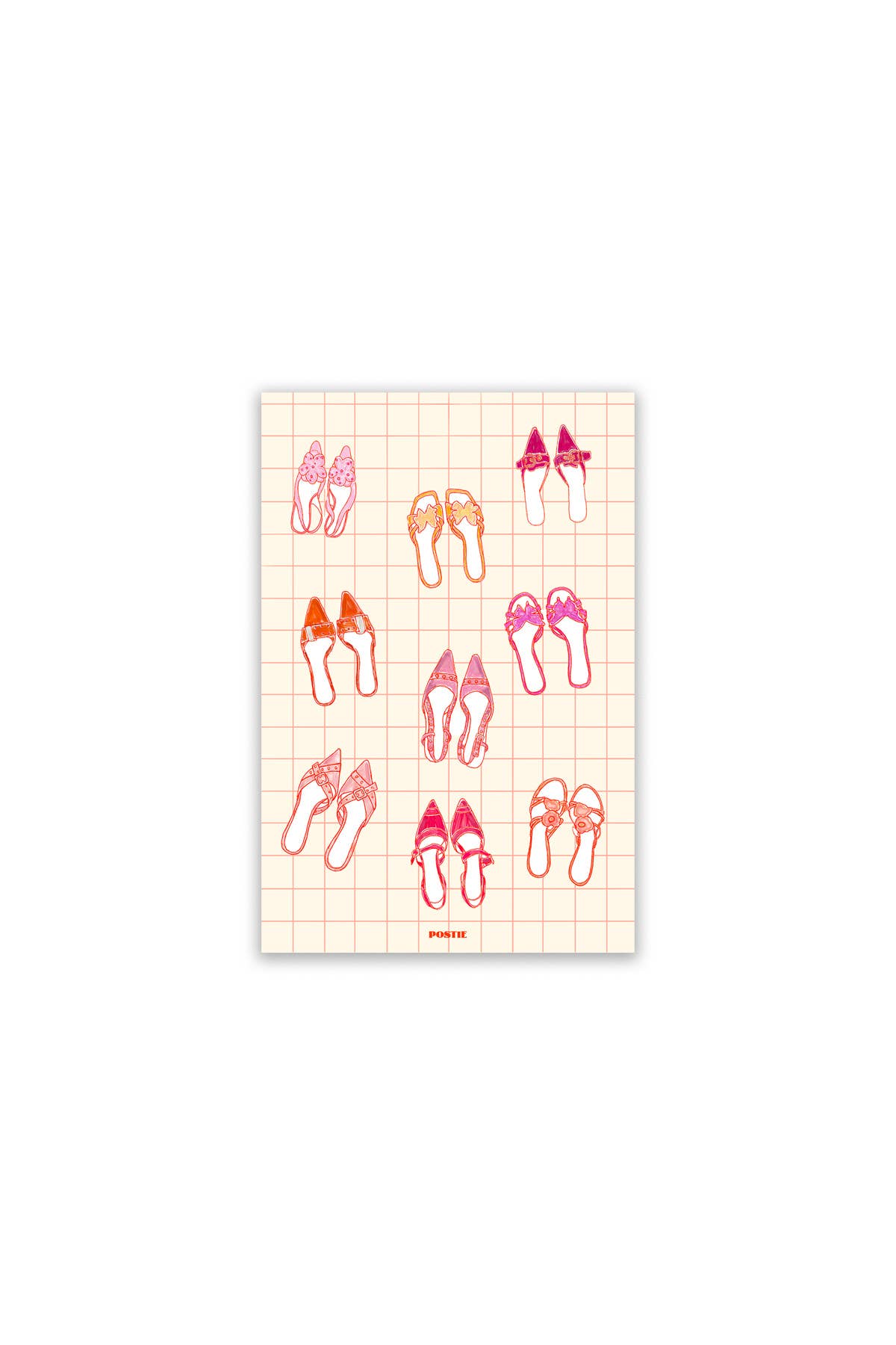 Postie - High Heel Sticker Sheet