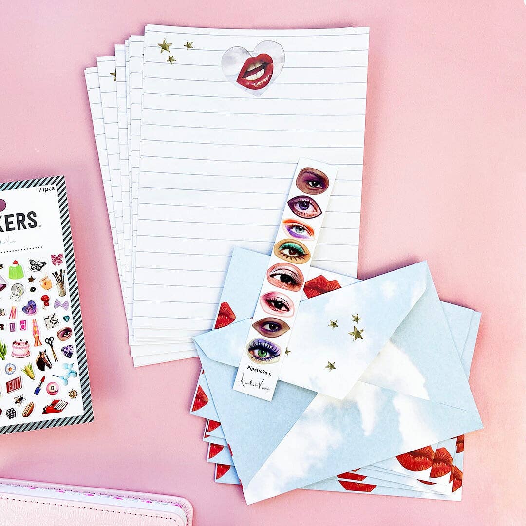 COMING SOON: Pipsticks x Haricot Vert Sealed With a Kiss Letter Kit